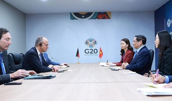 越南政府总理范明政会见德国、埃及、挪威等国领导