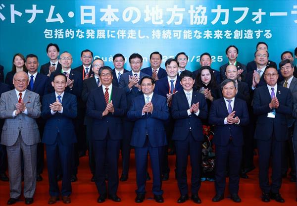 Премьер-министр: Форум регионального сотрудничества Вьетнам – Япония обладает большим стратегическим значением