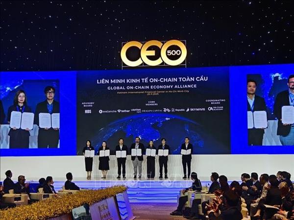 Lancement de lAlliance mondiale pour léconomie en chaîne au CFI du Vietnam