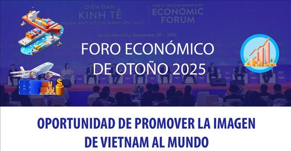 Foro Económico de Otoño 2025: Oportunidad de presentar la imagen de Vietnam al mundo