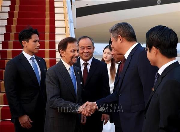 Le sultan de Brunei entame une visite dÉtat au Vietnam