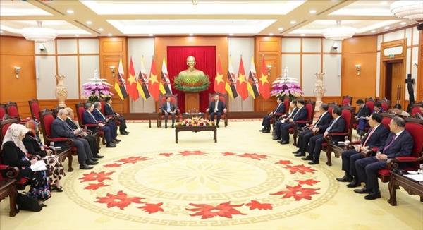 ຊຸກຍູ້ການພົວພັນຄູ່ຮ່ວມມືຮອບດ້ານ ຫວຽດນາມ - ບຣຸໄນ