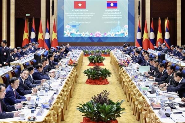 ກອງປະຊຸມຄັ້ງທີ 48 ຄະນະກຳມະການຮ່ວມມືທະວີພາຄີລະຫວ່າງສອງລັດຖະບານ ຫວຽດນາມ - ລາວ