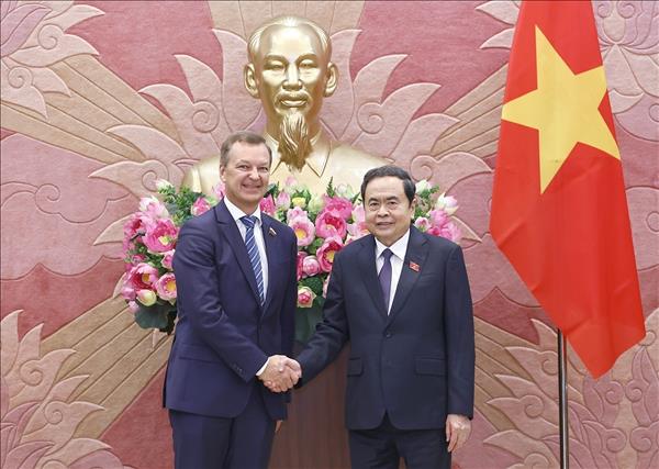 Chủ tịch Quốc hội Trần Thanh Mẫn tiếp Phó Chủ tịch Thứ nhất Hội đồng Liên bang Nga