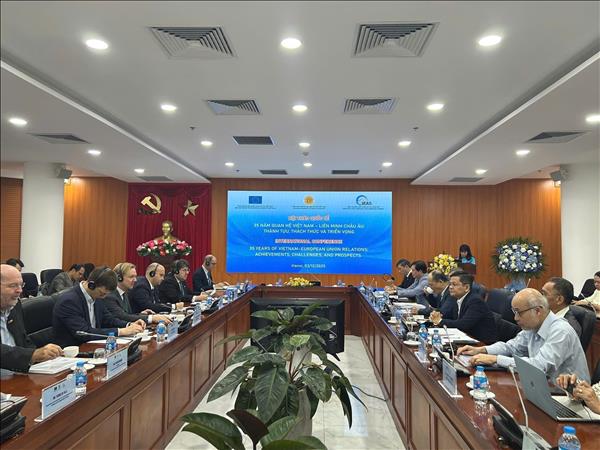 Triển vọng mới trong quan hệ hợp tác Việt Nam - EU ​