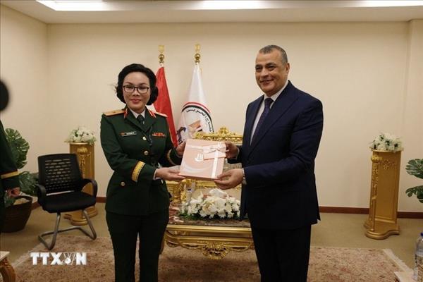Vietnam y Egipto acuerdan intensificar cooperación en industria de defensa