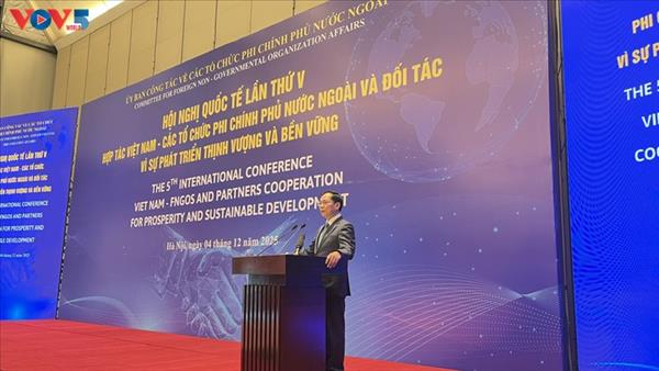 អង្គការក្រៅរដ្ឋាភិបាលបរទេសរួមចំណែកយ៉ាងសំខាន់ដល់ការអភិវឌ្ឍប្រកបដោយចីរភាពរបស់វៀតណាម