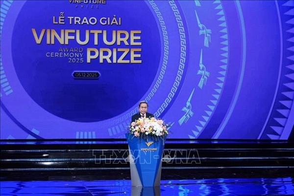 VinFuture Prize helps consolidate trust in power of science, technology: NA Chairman
