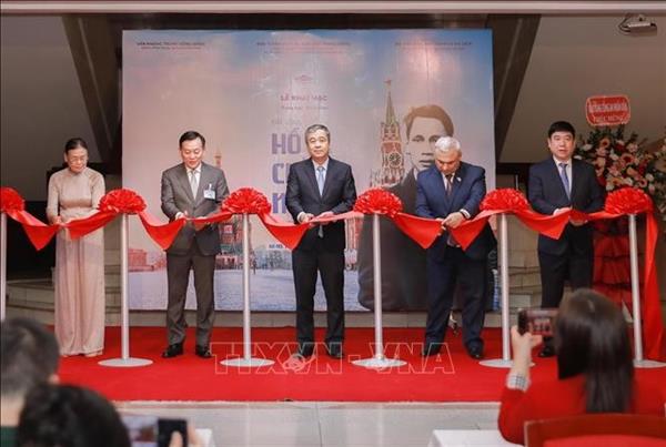 Exhibition on President Ho Chi Minhs footprints in Russia opens in Hanoi