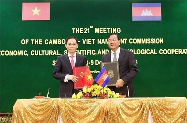 Vietnam y Camboya fortalecen cooperación integral