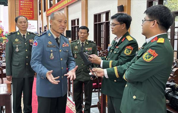 General camboyano: Región Militar 9 de Vietnam es un símbolo de la solidaridad bilateral