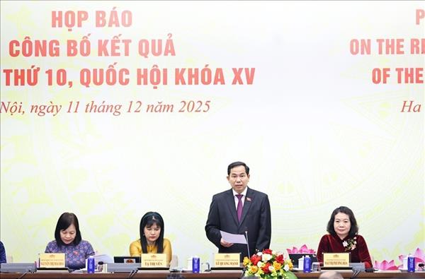 Kỳ họp thứ 10, Quốc hội khóa XV: Tổng số luật, nghị quyết quy phạm pháp luật được thông qua chiếm 30% của cả nhiệm kỳ