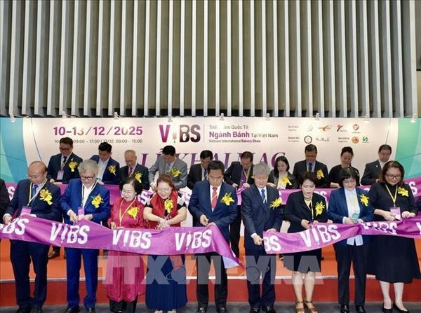 Выставка Vietnam International Bakery Show 2025 открылась в городе Хошимин