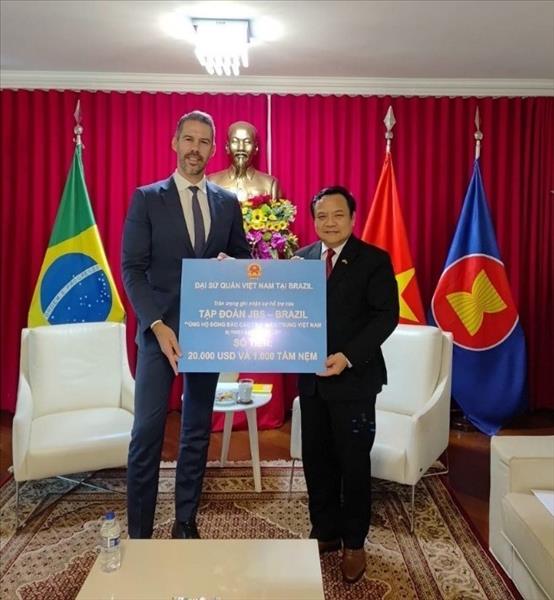 Nhật Bản, Brazil hỗ trợ Việt Nam khắc phục hậu quả bão lũ