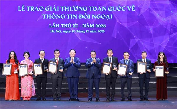 Báo ảnh Việt Nam giành giải Ba Giải thưởng Toàn quốc về Thông tin Đối ngoại lần thứ XI 