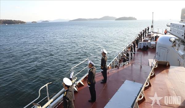 Frigate 015 – Tran Hung Dao concludes visit to RoK
