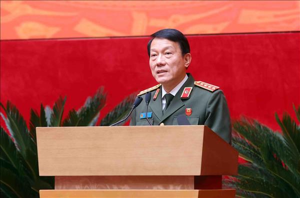 Bộ trưởng Lương Tam Quang gặp mặt đại biểu Đại hội các tổ chức chính trị - xã hội Bộ Công an