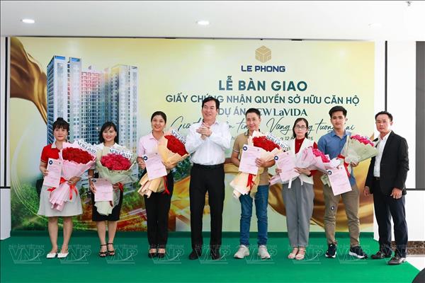 Cư dân nhà ở xã hội New Lavida được cấp sổ hồng sau 3 tháng nhận nhà