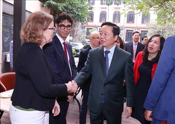 Phó Thủ tướng Trần Hồng Hà tiếp các Đại sứ, Đại biện EU tại Việt Nam