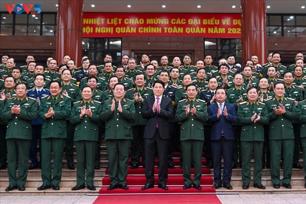 អនុវត្តន៍ជាក់ស្តែងរាល់ដំណោះស្រាយ ដើម្បីកសាងខឿនការពារជាតិក្នុងប្រជាជនទាំងមូលកាន់តែរឹងមាំនិងទំនើប