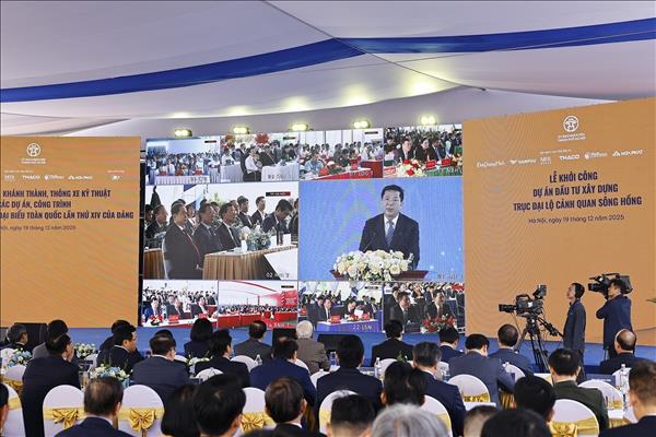 Đồng loạt khởi công, khánh thành 234 công trình, dự án chào mừng Đại hội XIV của Đảng