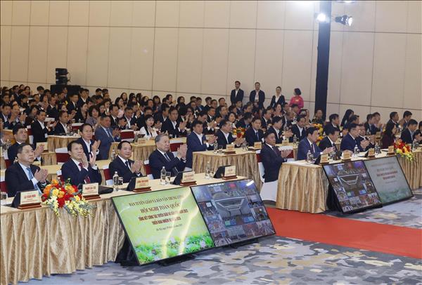 Tổng Bí thư Tô Lâm dự Hội nghị toàn quốc tổng kết công tác Tuyên giáo và Dân vận năm 2025, triển khai nhiệm vụ năm 2026