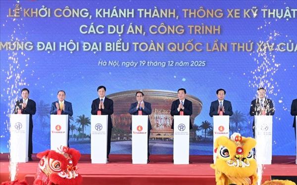 ເລີ່ມ​ລົງ​ມື​ກໍ່​ສ້າງ, ເປີດ​ນຳ​ໃຊ້ 234 ໂຄງ​ການ​ໃຫຍ່​ທີ່​ມີ​ມູນ​ຄ່າ 136 ຕື້ USD ພ້ອມ​ກັນ