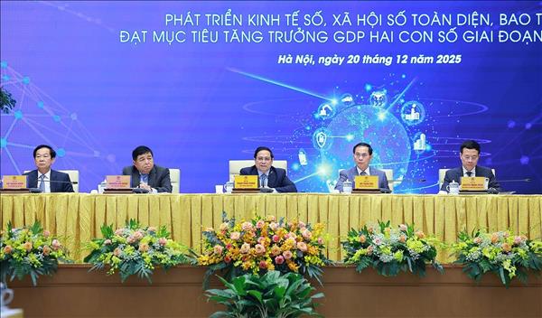 Thủ tướng Phạm Minh Chính: Phát triển kinh tế số, xã hội số, công dân số với 5 tiên phong, 5 có và 5 không