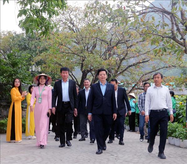 Phó Thủ tướng Mai Văn Chính kiểm tra công tác quy hoạch Quần thể danh thắng Tràng An