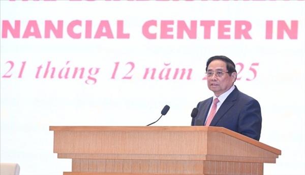 ທ່ານ​ນາ​ຍົກ​ລັດ​ຖະ​ມົນ​ຕີ ເຂົ້າ​ຮ່ວມກອງ​ປະ​ຊຸມ​ປະ​ກາດ​ການ​ສ້າງ​ສູນ​ການ​ເງິນ​ສາ​ກົນ ຢູ່ ຫວຽດ​ນາມ