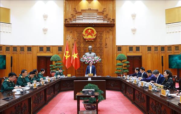 Thủ tướng Phạm Minh Chính: Phát triển công nghiệp quốc phòng theo hướng hiện đại, công nghệ cao và lưỡng dụng