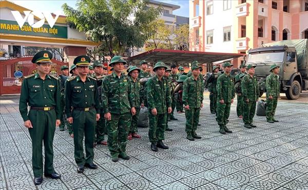 កងទ័ពការពារព្រំដែនទីក្រុងដាណាំងចេញដំណើរអនុវត្តន៍ យុទ្ធនាការក្វាងទ្រុង