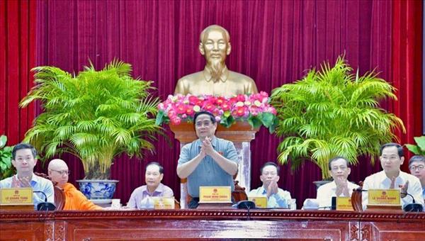 ທ່ານນາຍົກລັດຖະມົນຕີ ຟ້າມມິນຈິງ ພົບປະກັບຜູ້ມີສິດເລືອກຕັ້ງນະຄອນ ເກິນເທີ