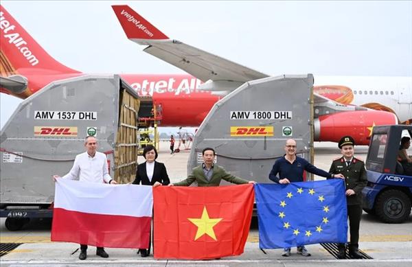 ទទួលជំនួយឧបត្ថម្ភពីប្រទេសប៉ូឡូញសម្រាប់ប្រជាជនដែលរងផលប៉ះពាល់ដោយគ្រោះមហន្តរាយធម្មជាតិនៅខេត្តដាក់ឡាក់