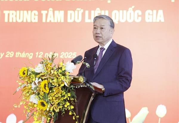 Máximo dirigente partidista insta a seguir convirtiendo los datos en un nuevo recurso estratégico