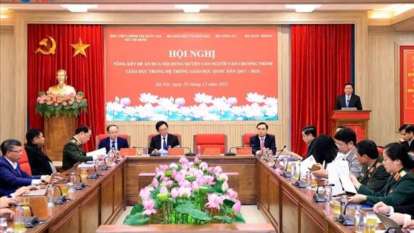 ສິດ​ທິ​ມະ​ນຸດ​ກາຍ​ເປັນ​ເນື້ອ​ໃນ​ທາງ​ການ​ໃນ​ການ​ສຶກ​ສາ ຂອງ ຫວຽດ​ນາມ