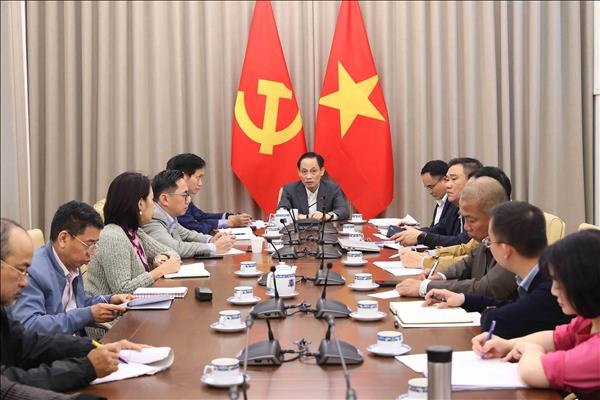 Bộ Ngoại giao họp triển khai công tác phục vụ Đại hội đại biểu toàn quốc lần thứ XIV