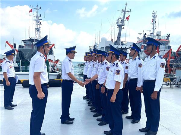 Hải đội 401 xử lý tốt các tình huống trên biển, không để bị động, bất ngờ