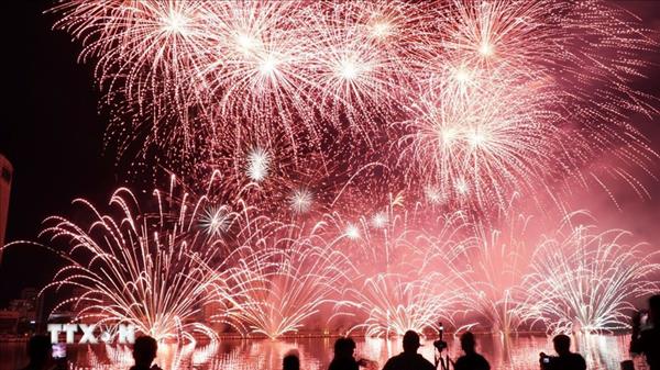 2026年岘港国际烟花节聚焦彰显合并后的岘港市形象