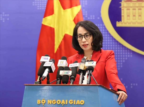 Any foreign activities in Hoang Sa without Vietnams permission are illegal: Spokesperson