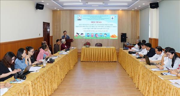 Kết nối mạng lưới trợ giúp trẻ em khuyết tật