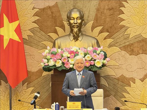 Phó Chủ tịch Thường trực Quốc hội Đỗ Văn Chiến gặp mặt Đoàn đại biểu Quốc hội và Hội Doanh nhân trẻ tỉnh Bắc Ninh