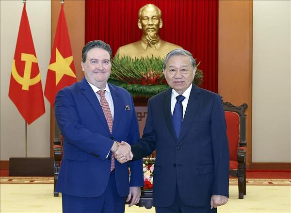 Tổng Bí thư Tô Lâm tiếp Đại sứ Hoa Kỳ chào từ biệt nhân kết thúc nhiệm kỳ công tác tại Việt Nam