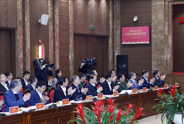 Tổng Bí thư Tô Lâm: Tạo cơ sở pháp lý vượt trội đủ mạnh để Hà Nội phát huy tối đa tiềm năng, dẫn dắt và lan tỏa