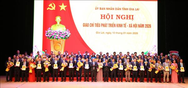 Gia Lai phân giao KPI chỉ tiêu, kế hoạch tăng trưởng kinh tế - xã hội năm 2026