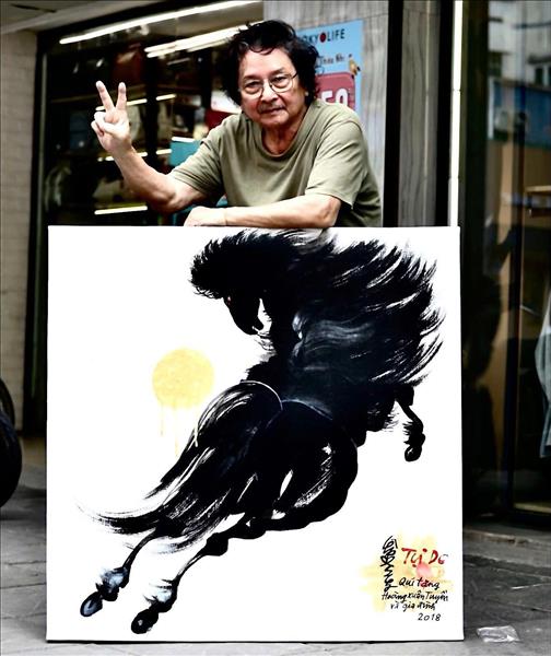 Họa sĩ Lê Trí Dũng - Sống với ngựa, vẽ bằng cả trái tim