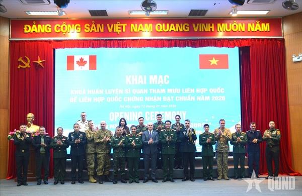 បញ្ជាក់ពីកិត្យានុភាពរ​បស់វៀតណាមក្នុងការបណ្តុះបណ្តាល​កម្លាំង​រក្សាសន្តិភាពក្នុងតំបន់