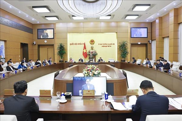 Khai mạc Phiên họp thứ 53 của Ủy ban Thường vụ Quốc hội