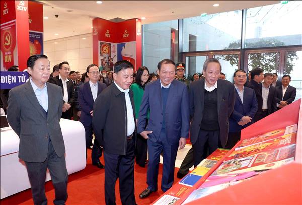 Thường trực Ban Bí thư Trần Cẩm Tú chủ trì sơ duyệt công tác tổ chức phục vụ Đại hội XIV của Đảng