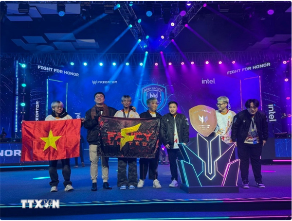 越南在国际电子竞技舞台彰显实力